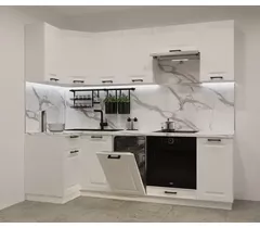 Кухонный гарнитур арт. 3 Тальк Вегас 1000х2450 мм