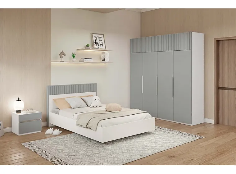 Кровать с ортопедом и ПМ Урбан 7.14/7.16
