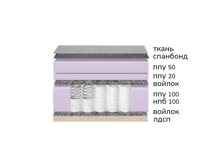 Диван большой угловой Бафи комбинация 4