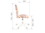 Кресло Chairman Kids 105 white автобусы