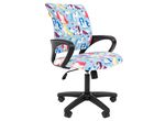 Кресло Chairman Kids 103 black единорог