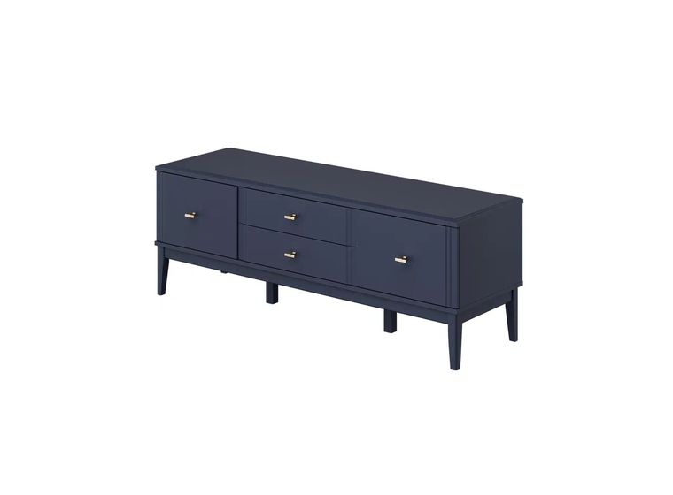 ДЖАЛИ  Тумба ТВ (лак темный лазурный)