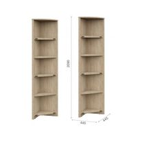 Стеллаж угловой Валенсия 445