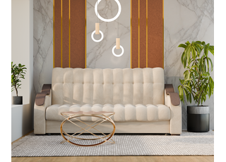 Диван 3-х местный книжка Рио 4 БД книжка