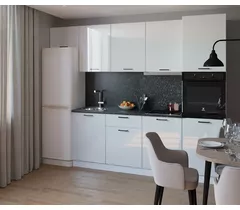 Кухонный гарнитур Белый глянец-7 (3000 мм)