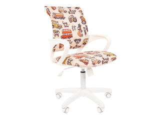 Кресло Chairman Kids 103 white автобусы
