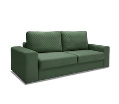 Прямой диван Даллас Green тик-так зеленый